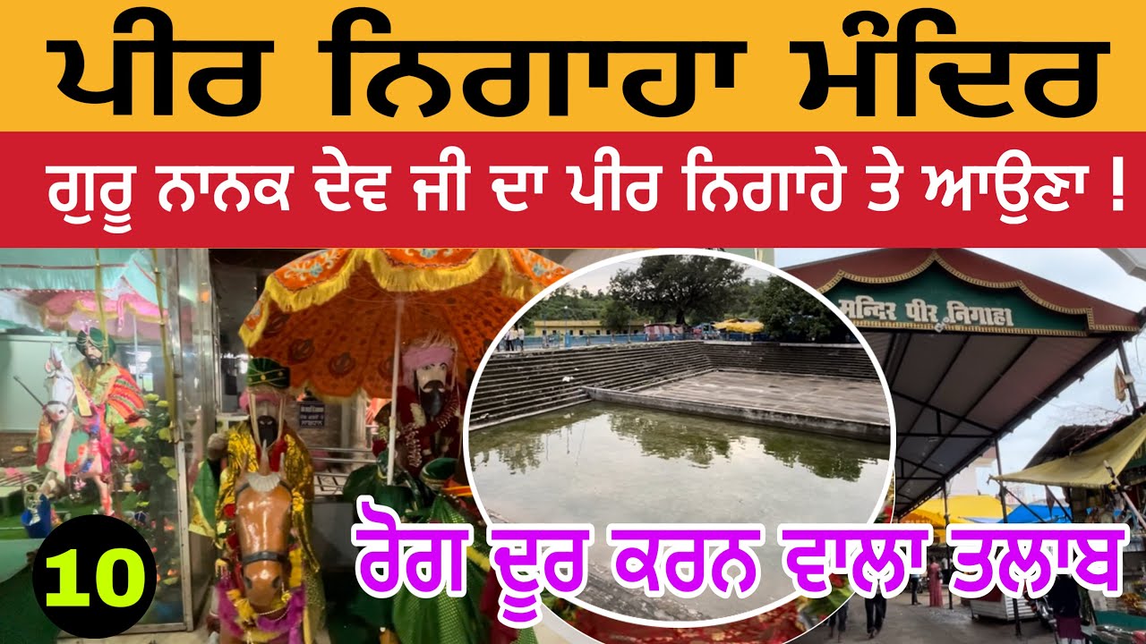 ਪੀਰ ਨਿਗਾਹਾ | ਰੋਗ ਦੂਰ ਕਰਨ ਵਾਲਾ ਤਲਾਬ Peer Nigaha Una Himachal Pardesh | Peer Nigaha History