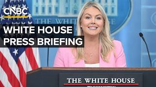 White House press secretary Karoline Leavitt holds a briefing with reporters — 7/23/2026