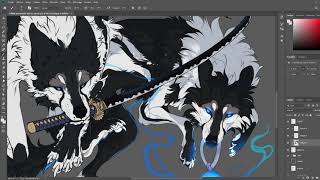 . Timelapse 27 . Heiran - Wolf Commission