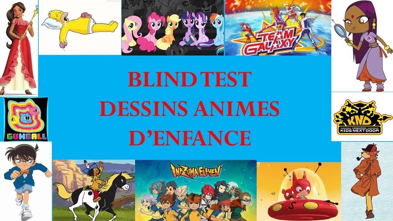 BLIND TEST GÉNÉRIQUES DESSINS ANIMÉS TOUTES GÉNÉRATIONS 2