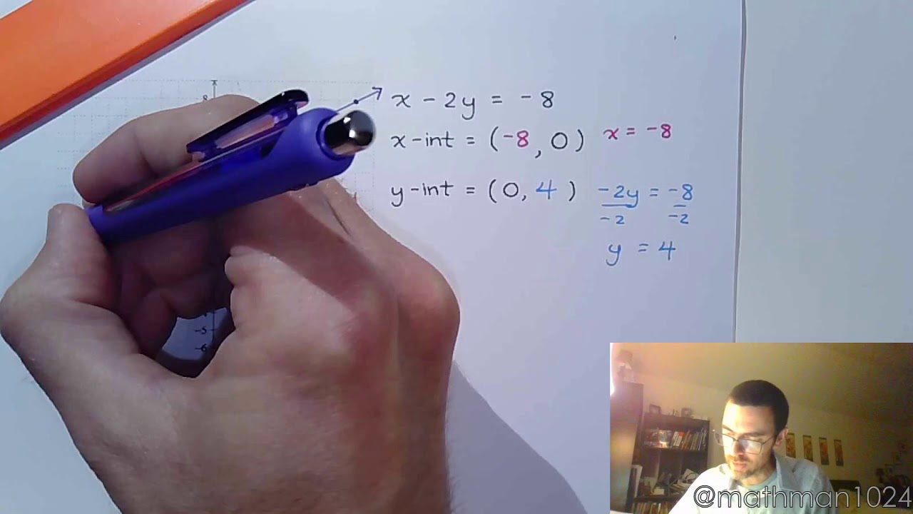 Graphing Linear Equations - Part 4 - YouTube