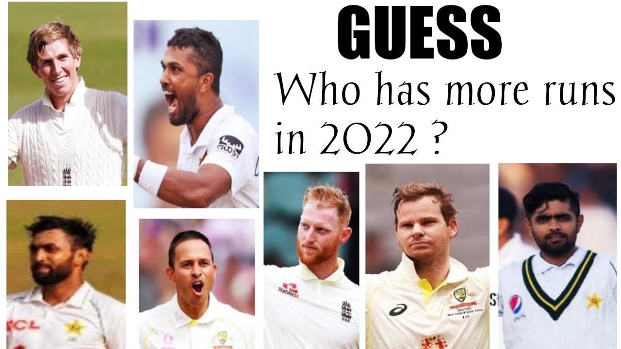 who has more RUNS in test CRICKET ? || 2022 ||