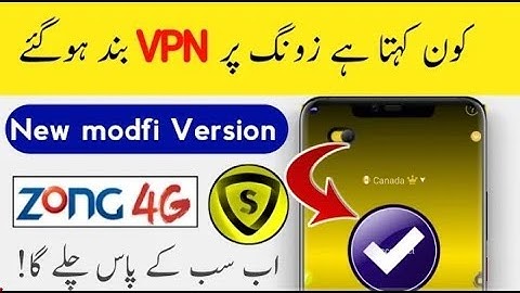 Zong Free Internet New Working Vpn || Skyvpn Problem Solve