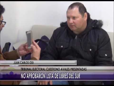 A841 NOTA ODI NO APROBARON LISTA DE LIBRES DEL SUR