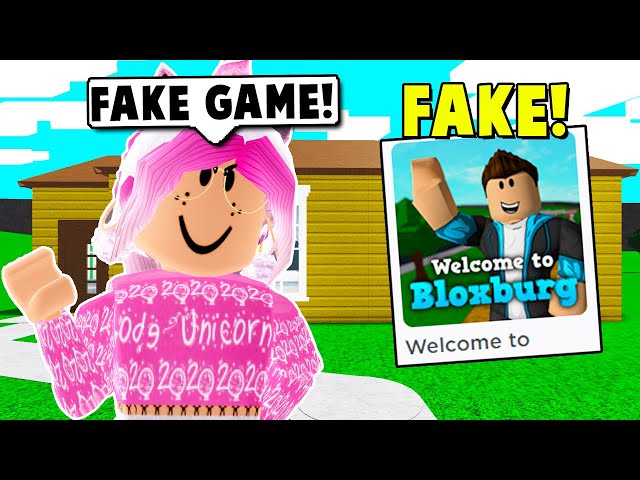 Playing Bloxburg For FREE?!! * FAKE BLOXBURG Games* - Roblox 