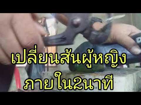 เปลี่ยนส้นผู้หญิงง่ายๆใน2นาที|แบรนด์บังชวนทำหนัง