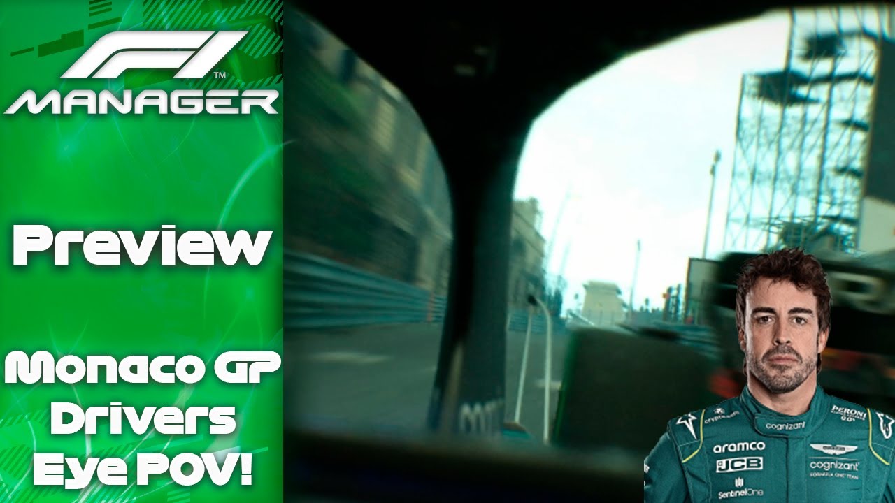Helmet Cam + Monaco 😍 F1 Manager 23 Preview! YouTube