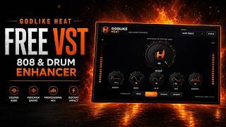 🔥FREE VST PLUGIN 2026 - GODLIKE HEAT - 808 BASS & DRUM ENHANCER