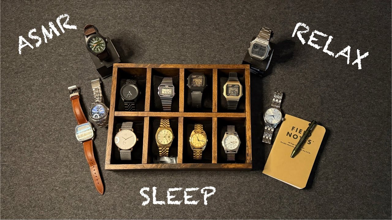 ASMR | Watch Collection Reveal | Tingly Whispering for your relaxation