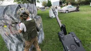 My first time playing at Saltfork Paintball