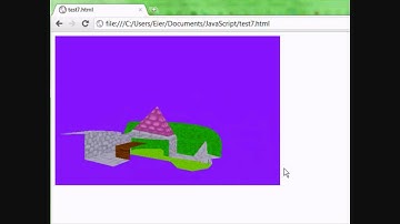 HTML5 Canvas 3d model
