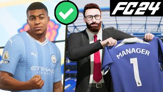 9 Things You SHOULD DO When You Start FC 24 Career Mode ✅