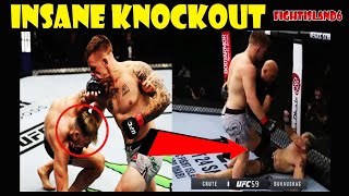 Jimmy Crute INSANE KNOCKOUT over Bukaukas | UFC FIGHT ISLAND 6