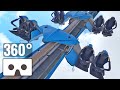 360° video Roller Coaster POV 360 도 VR 롤러코스터 PSVR 수직드롭 90° 드롭