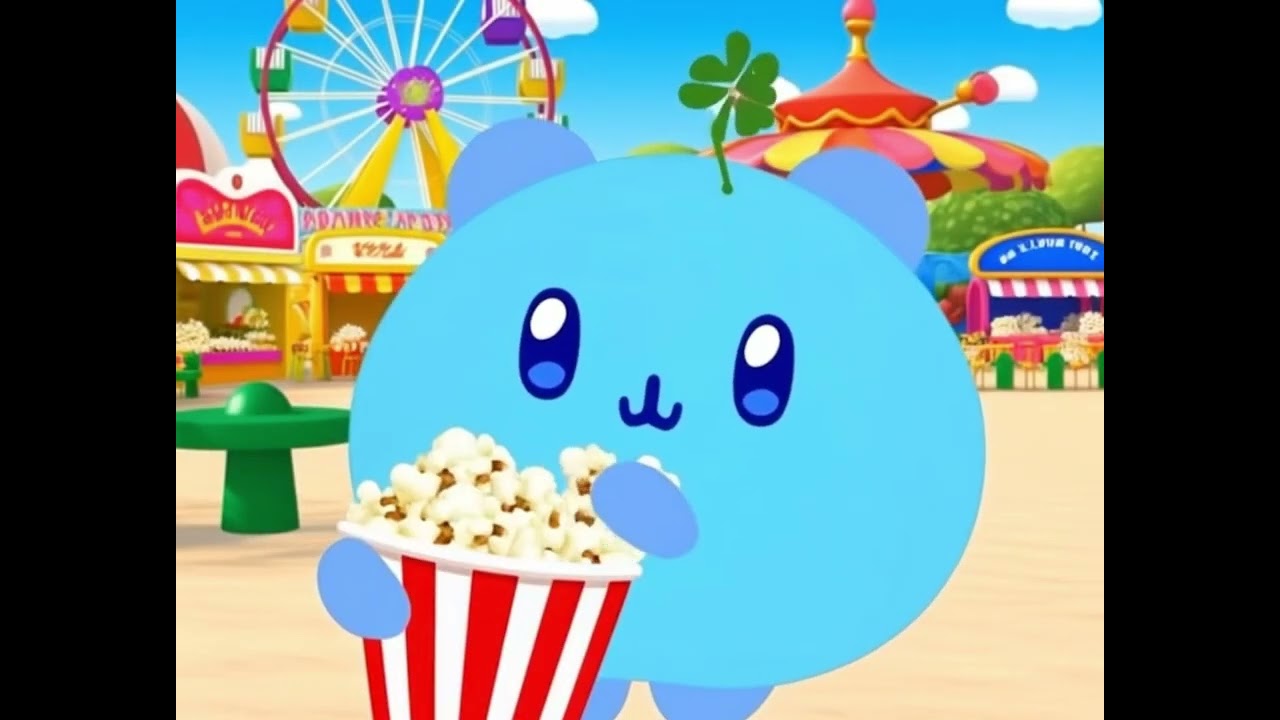 DorDor’s Theme Park Day #animation #happy