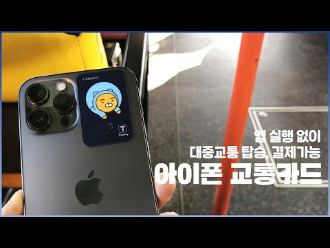 (아이폰 <strong>티머니</strong> 스티커 카드) [4K]