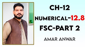Numerical no 12.8 FSc Physics book 2, Ch 12 - Exercise   Electrostatics - 12th Class Physics