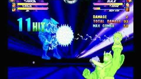 MvC2: Thanos/Charlie 100% combo