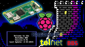 Raspberry Pi Zero - Telnet BBS