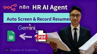 n8n Case: Automate CV Screening with AI — Build a Talent Database Fast