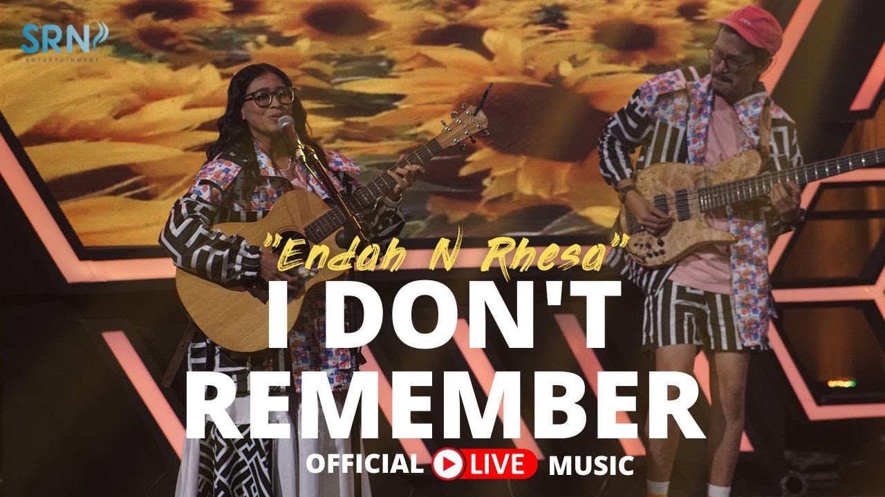 Endah N Rhesa - I Don't Remember (Official Live Music on Pop Party)