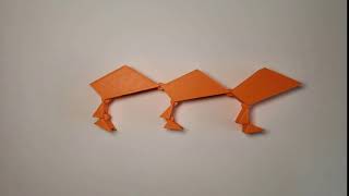 hexagon triangle hinged dissection (3d printed)