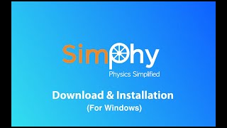 Download and Install SimPHY | For Windows