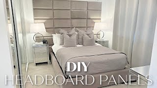 DIY HEADBOARD PANELS UK | HOW TO SAVE ££ ON THE HOTEL LOOK