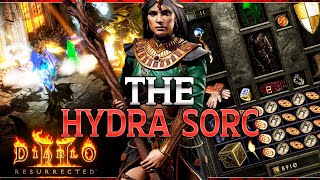 This SORC BUILD OWNS - Hydra Sorceress - Patch 2.4 PTR - Diablo 2 Resurrected