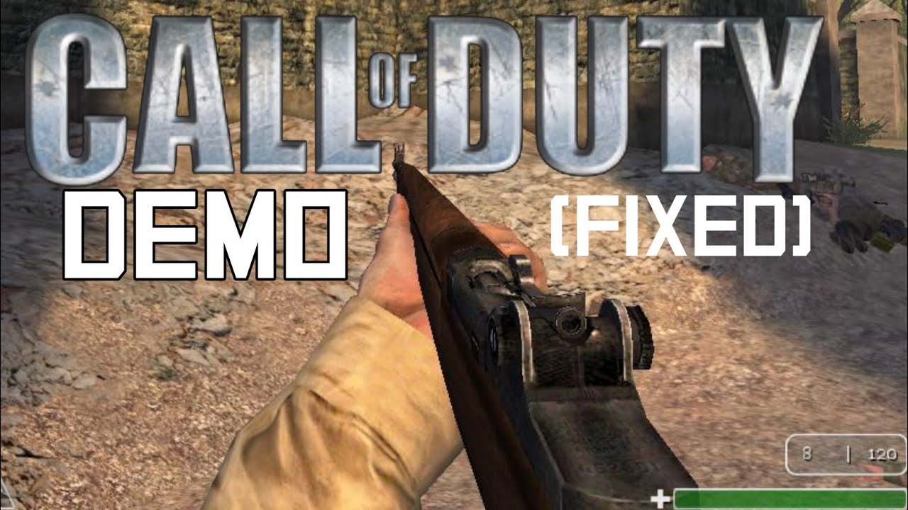 Call of Duty 1 Demo - Gameplay [Fixed]