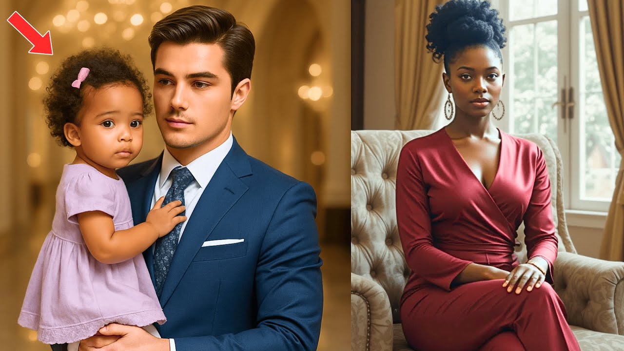 WEALTHY CEO SHOCKS AS HE SEES THE CLEANING LADY'S DAUGHTER WHO LOOK JUST LIKE HIM AND SHE CALLS PAPA