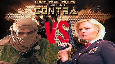 C&C Generals Contra 009 Final Challenge: Toxin General vs Superweapon General [Hard] #2