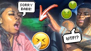 SNEEZING ON MY BOYFRIEND TO GET HIS REACTION!!