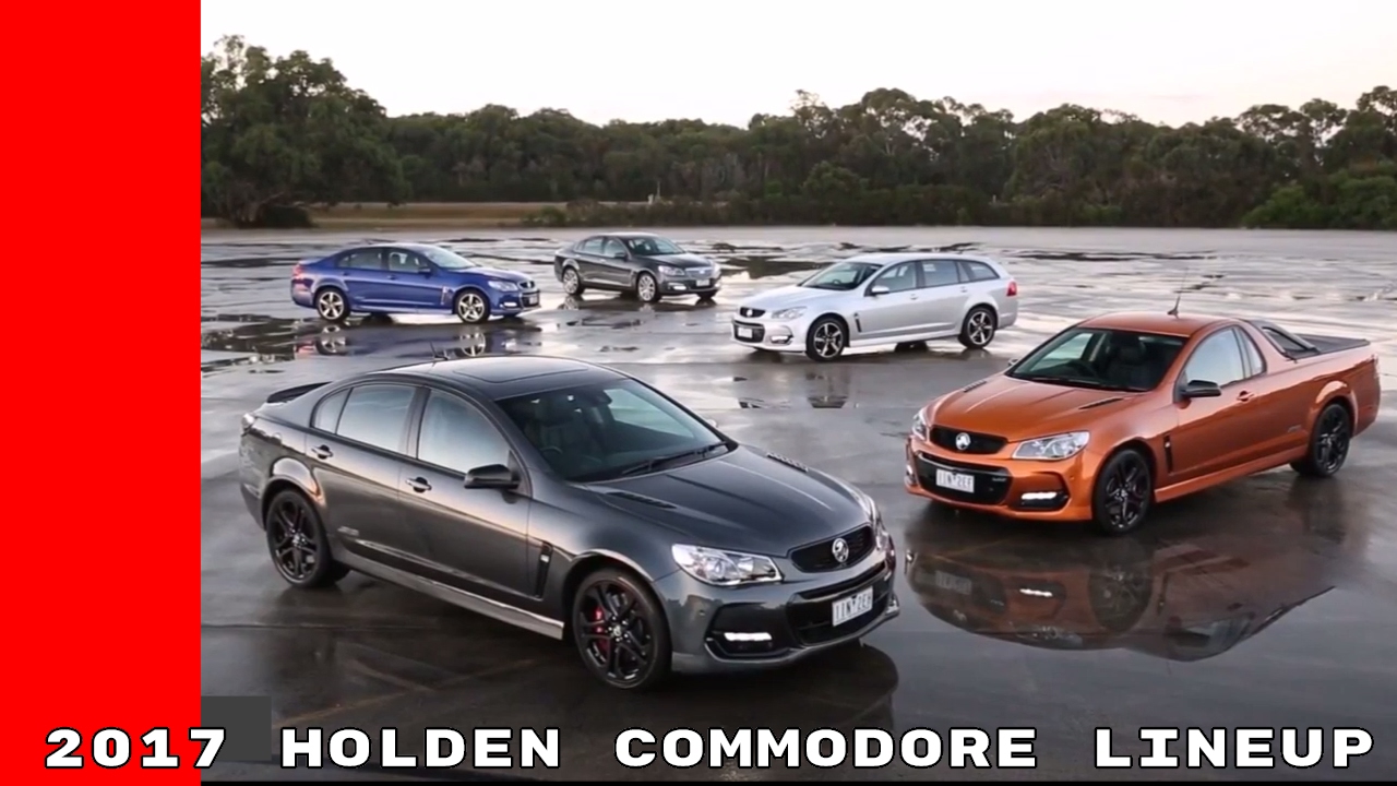 2017 Holden Commodore Lineup Featuring Sedan, Wagon, & Ute YouTube