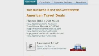 BBB warns people of free flight letter