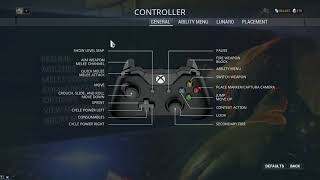 Warframe Controller Key Binding Bug