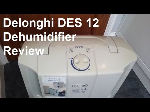 Delonghi DES 12 Dehumidifer Review