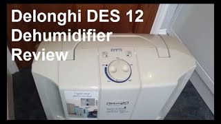 Delonghi DES 12 Dehumidifer Review 