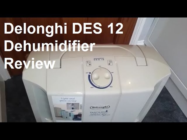 Delonghi DES 12 Dehumidifer Review 