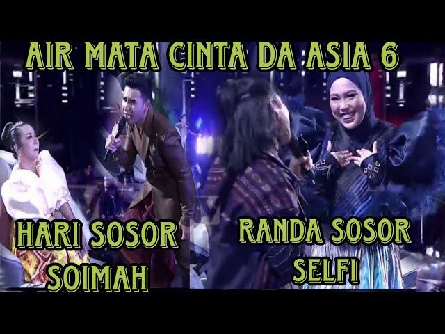 Air mata cinta da asia 6 2023 Hari sosor soimah dan randa sosor selfi aduh so sweet banget class=