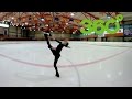 En primera fila: así ensaya la campeona rusa de patinaje artístico en 360°