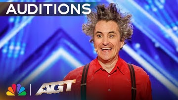 He’s 53, He’s Hilarious, He’s ELASTIC! And His Fleeting Audition Has The Crowd Laughing! | AGT 2025