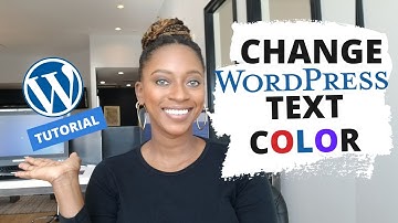 How To Change Font Color In WordPress Website | WordPress Change Text Color | Change WordPress Text