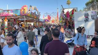 Los Barrios en Feria, jueves,  gran ambiente en las atracciones para los pequeños