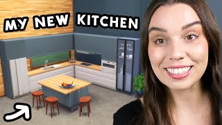 Renovating my real life kitchen in The Sims 4