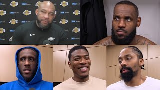 Lakers vs Grizzlies | Lakeshow Postgame Interviews x Highlights: Spencer, Rui, TP, Bron \& Darvin Ham