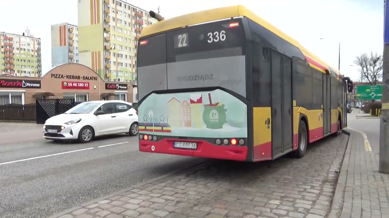 Komunikacja miejska w Grudziądzu w 2023 roku.