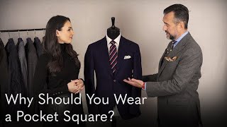 Why Should You Wear a Pocket Square?