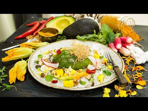 Brokaw Avocado with Pickled Hot Peppers and Summer Vegetables - Home & Family