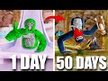 I survived 50 days in the game  gorilla tag